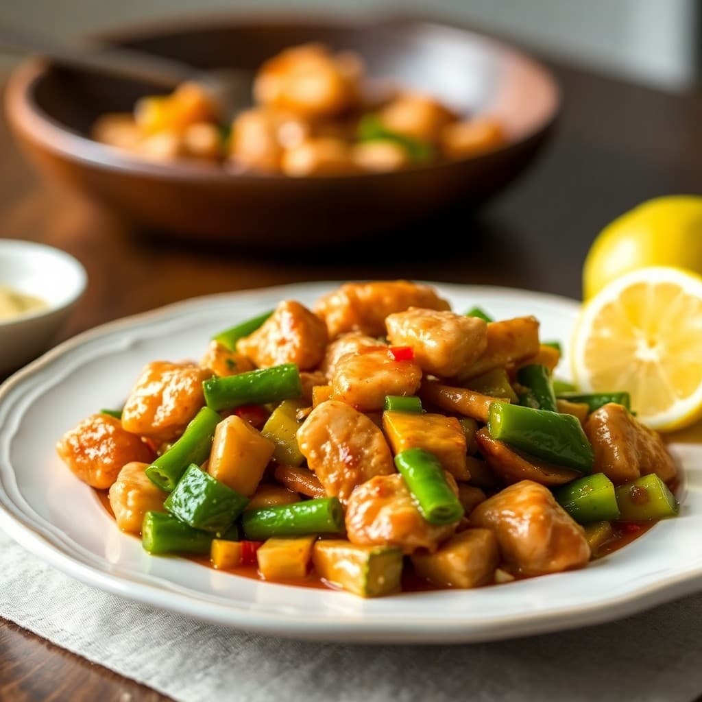 Honey Lemon Chicken Stir-Fry