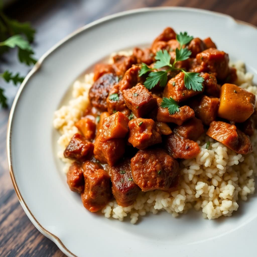Moroccan Spiced Pork Tagine