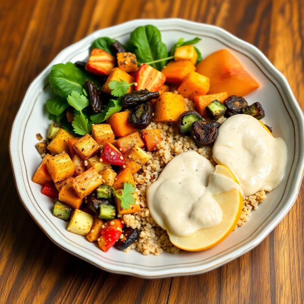 Autumn Harvest Buddha Bowl