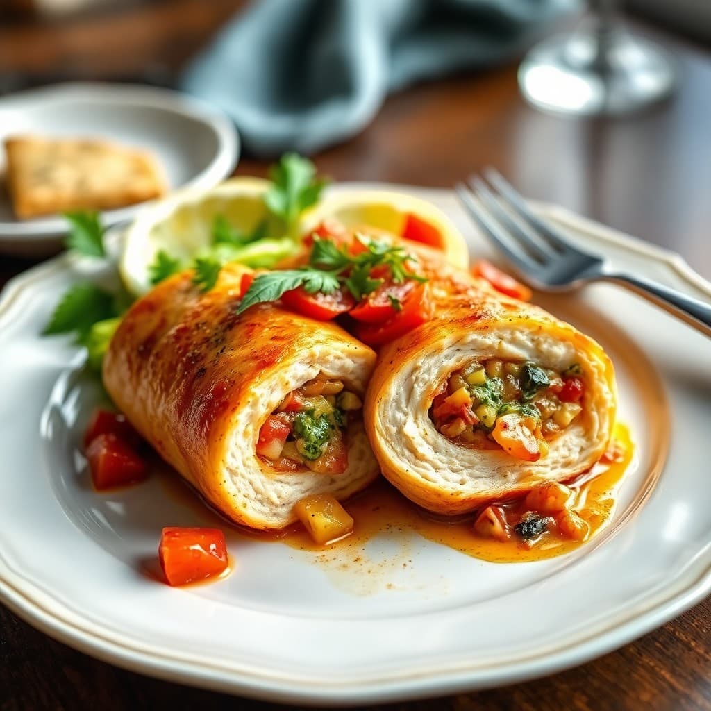 Zesty Italian Chicken Rollatini