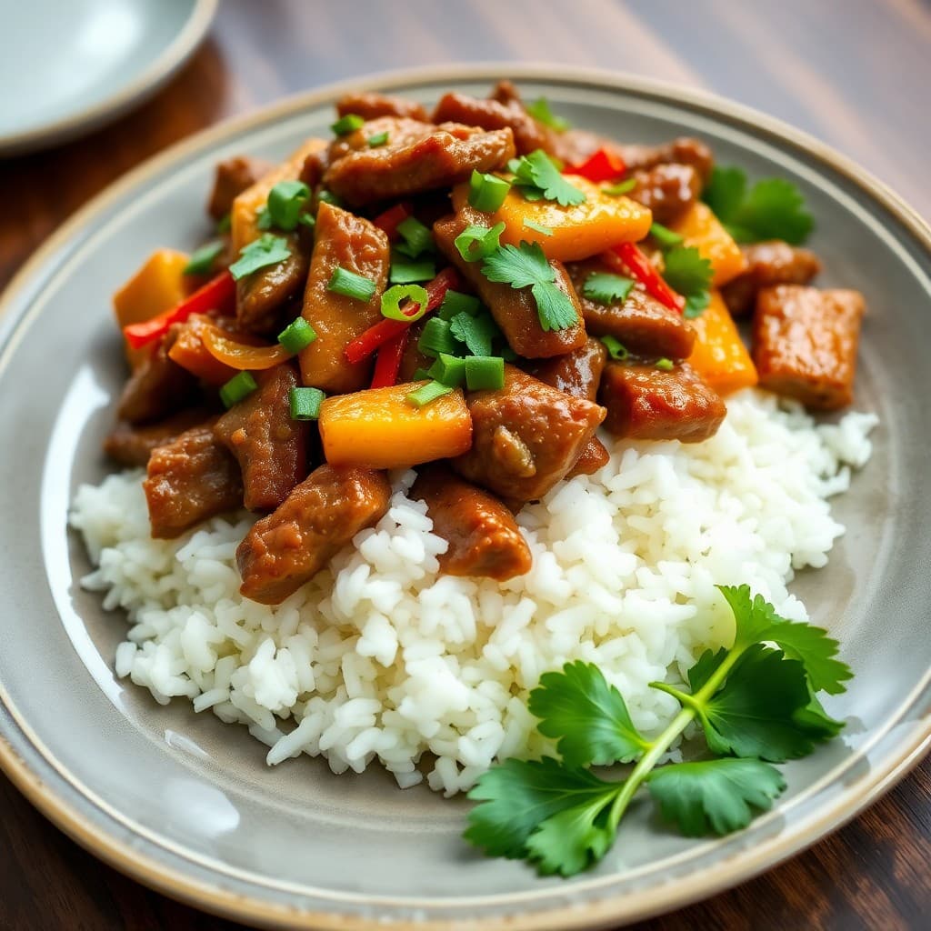 Vibrant Vietnamese Beef Stir-Fry