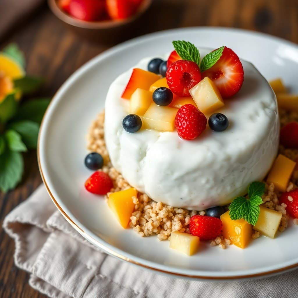 Peruvian Quinoa Coconut Pudding