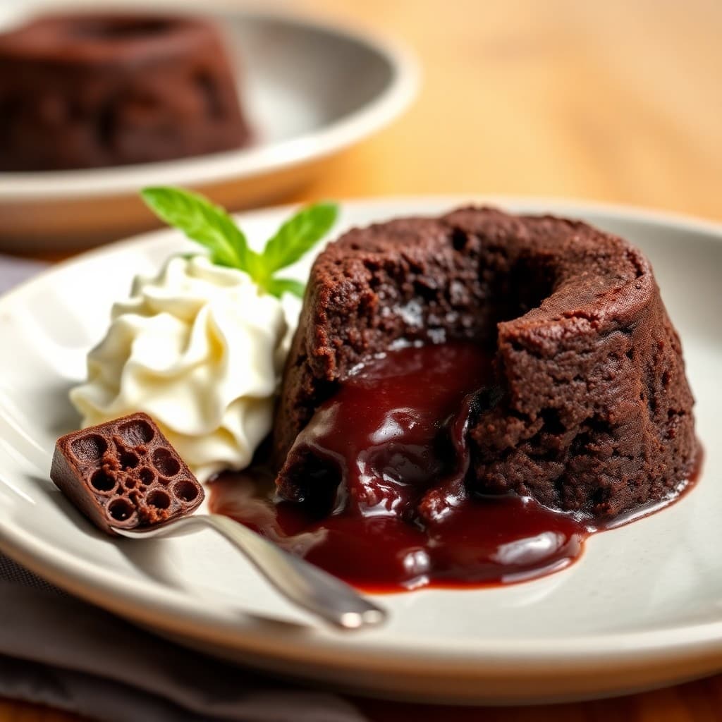 Keto Chocolate Lava Cake