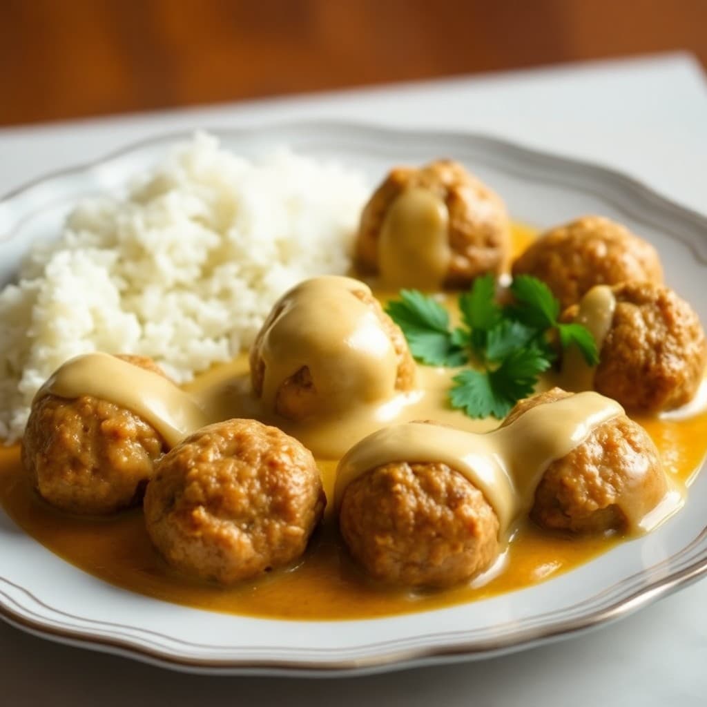 Flavorful Thai Coconut Curry Meatballs