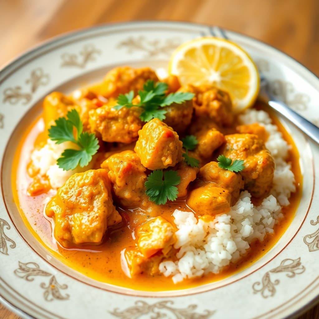 Zesty Thai Chicken Coconut Curry