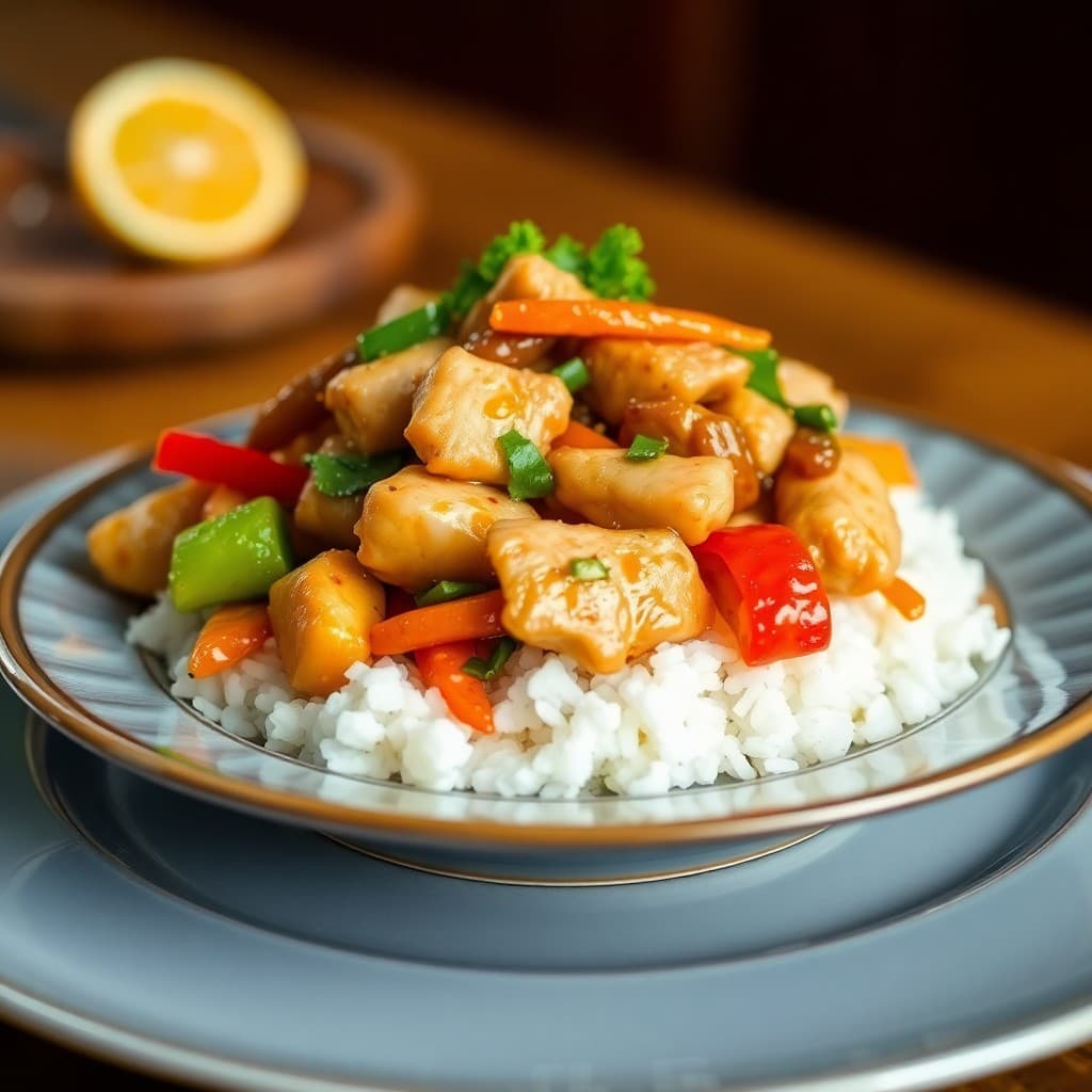 Citrus Teriyaki Chicken Stir-Fry