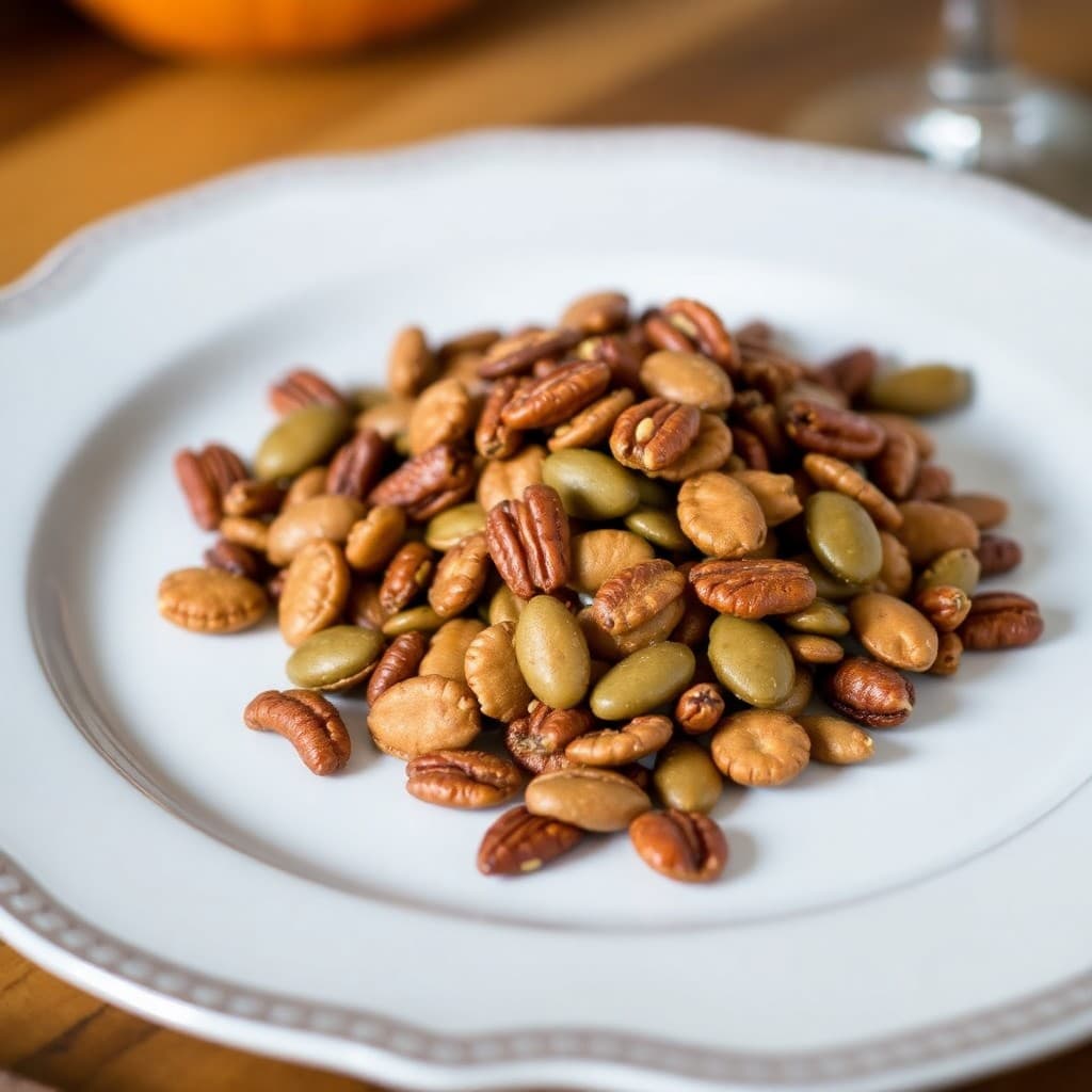 Pumpkin Seed and Pecan Keto Snack Mix