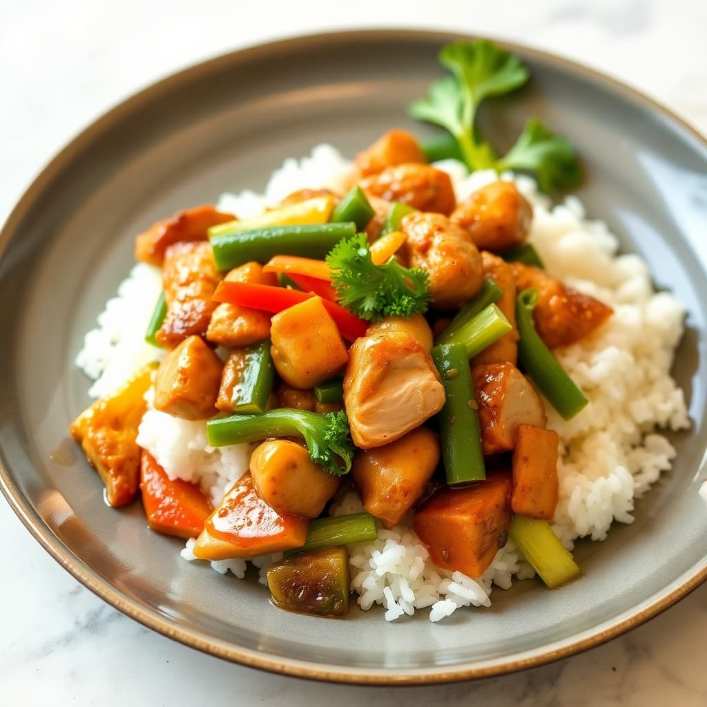 Teriyaki Chicken and Vegetable Stir-Fry