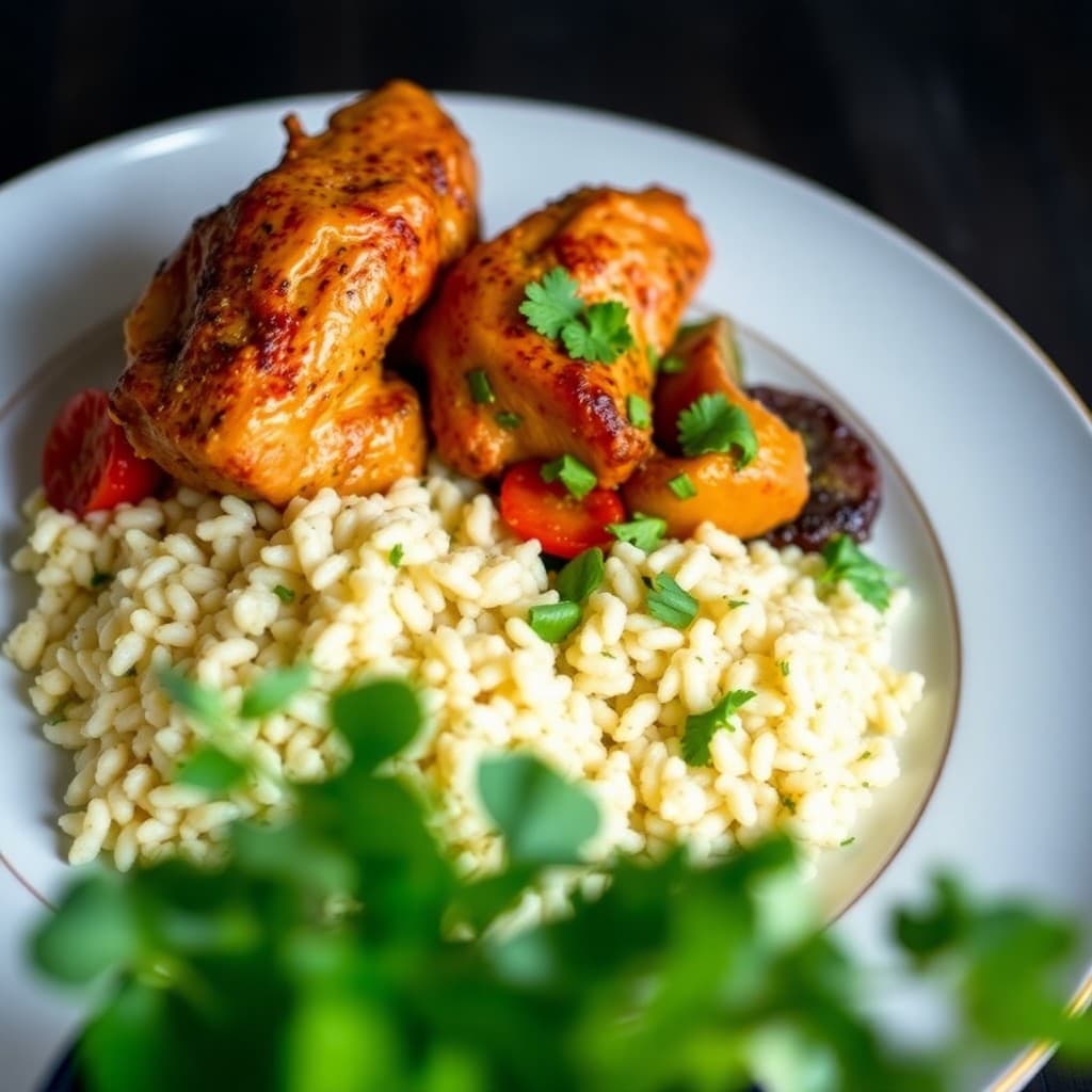 Moroccan Spiced Chicken and Couscous Bowls