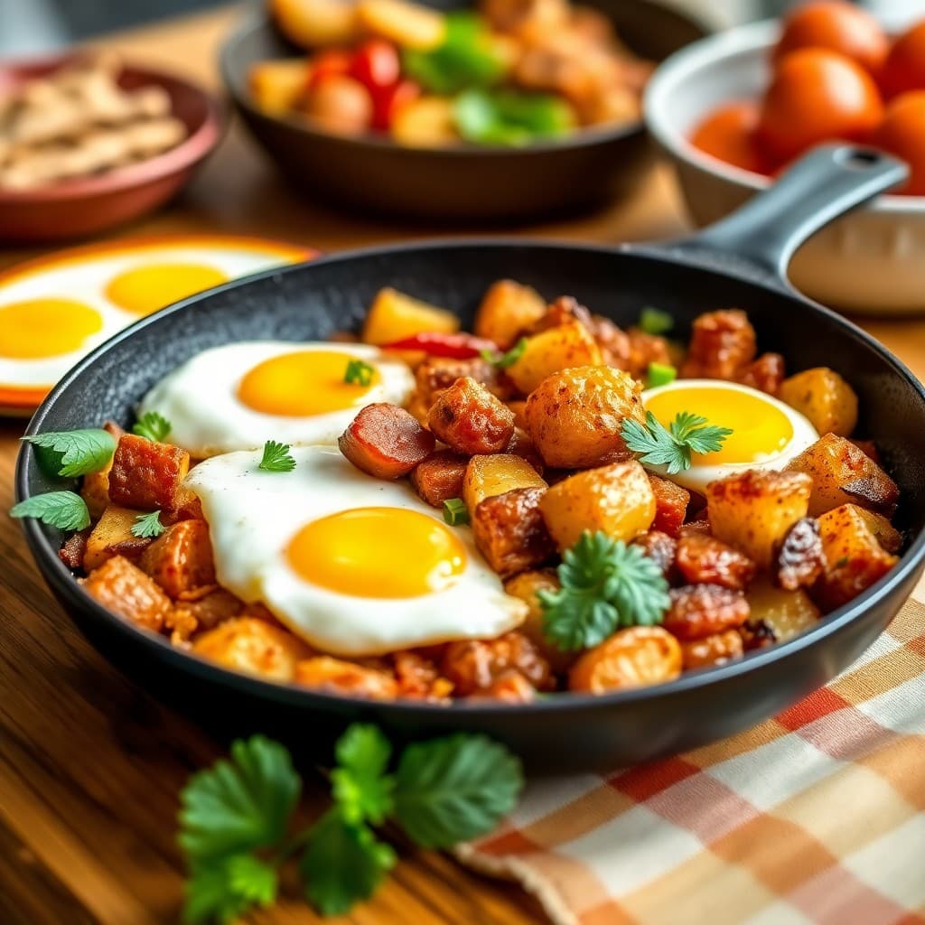 Brazilian Breakfast Skillet