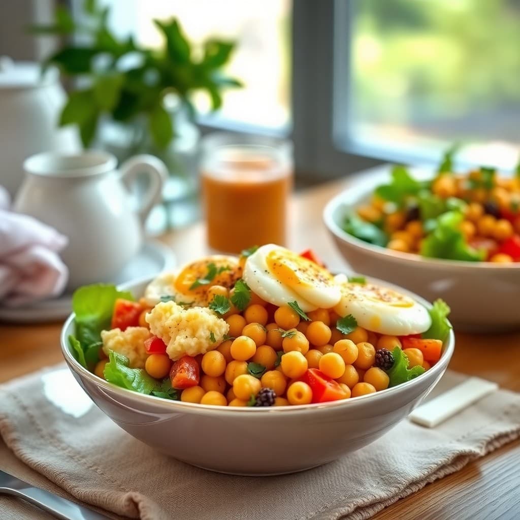 Sunny Mediterranean Breakfast Bowls