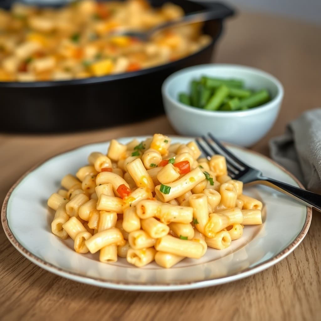 Cheesy Veggie Macaroni