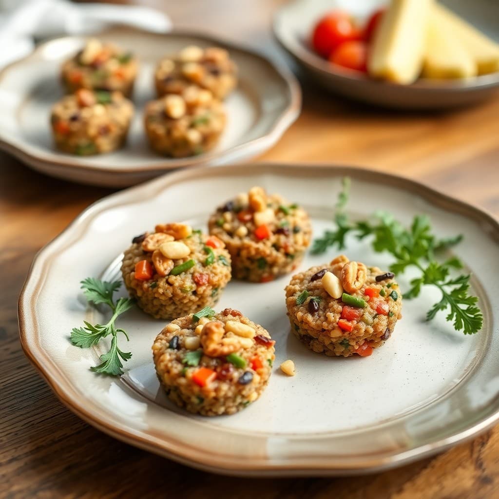 Winter Vegetable Quinoa Bites