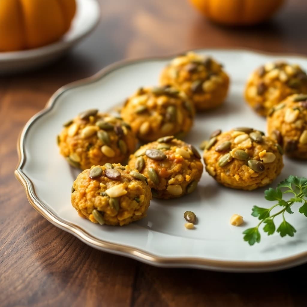 Pumpkin Seed & Cheddar Keto Bites