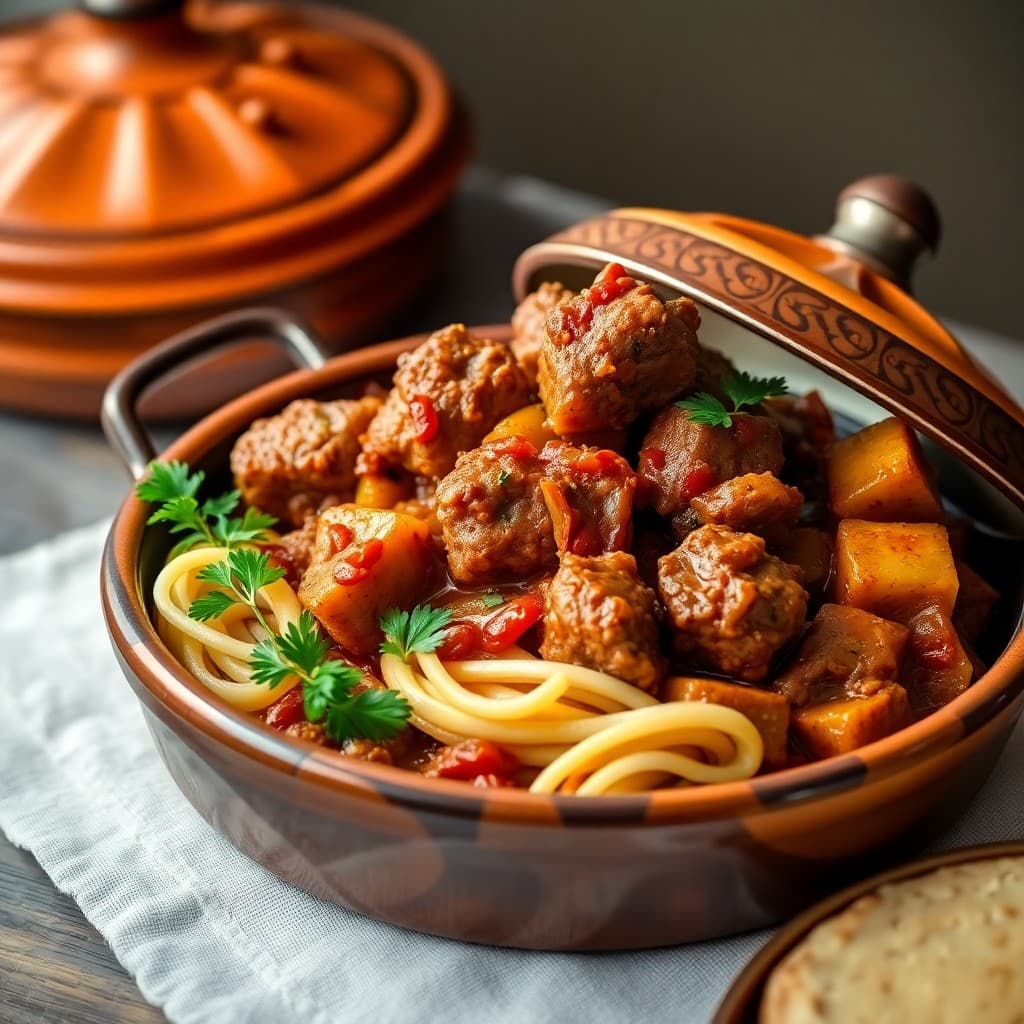 Moroccan Spiced Lamb Tagine