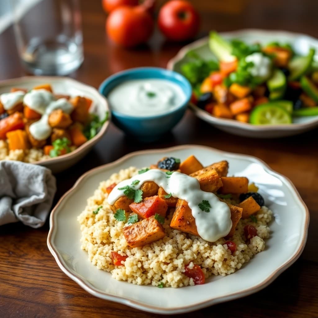 Zesty Moroccan Chicken Bowls