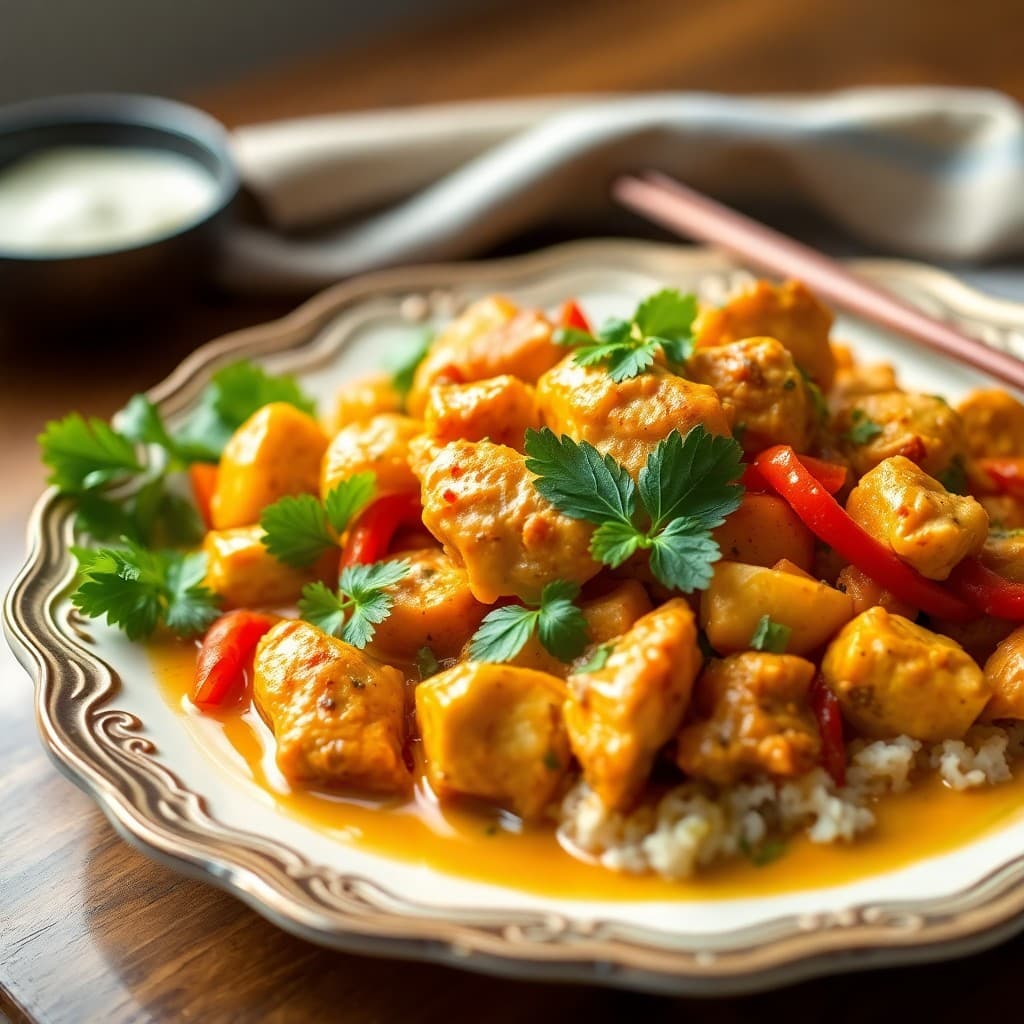Fragrant Thai Coconut Curry Chicken