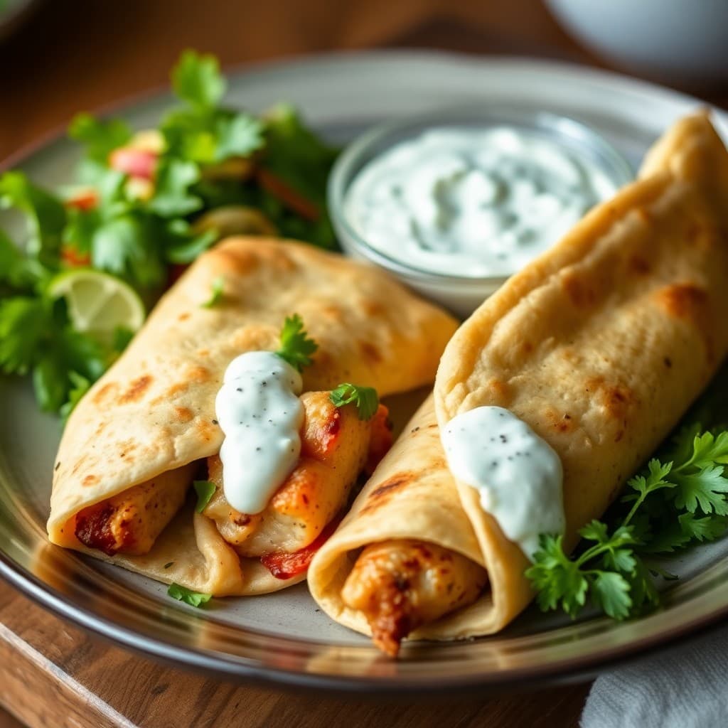 Mediterranean Chicken Pita Pockets with Cucumber Tzatziki
