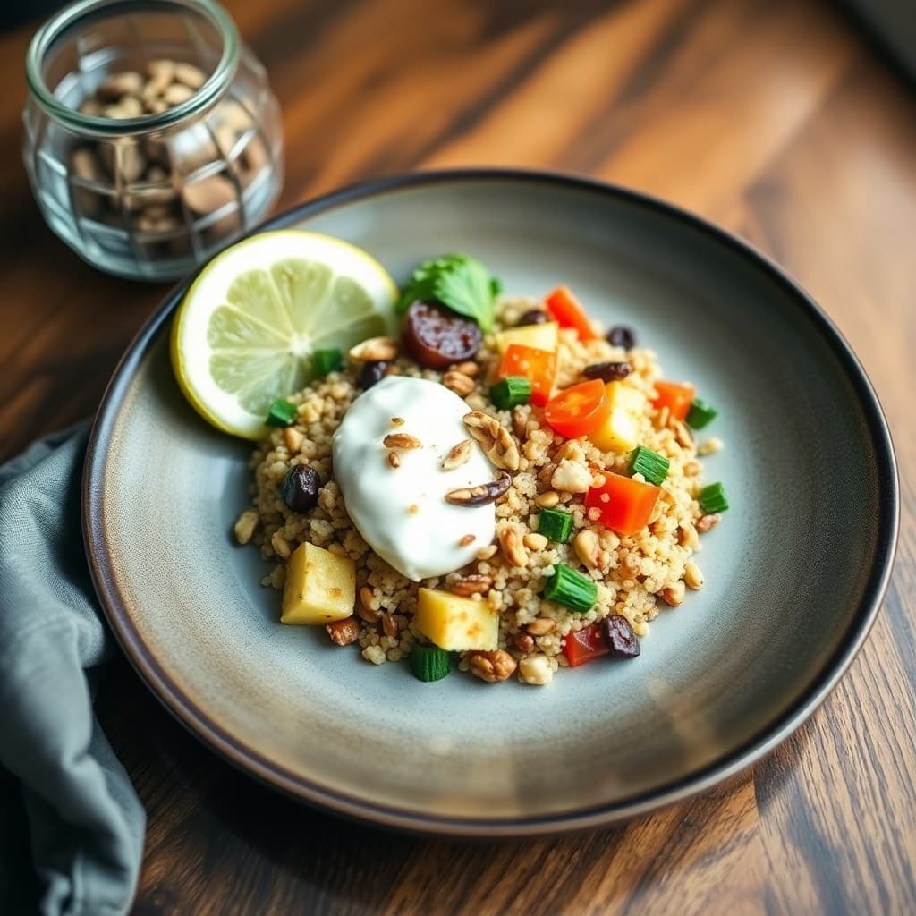 Winter Quinoa Veggie Bowl