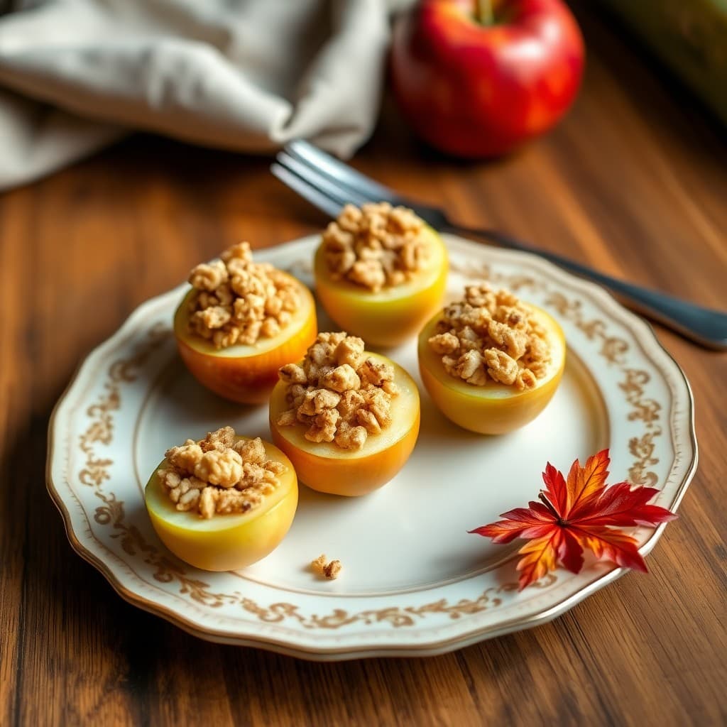 Autumn Apple Bites