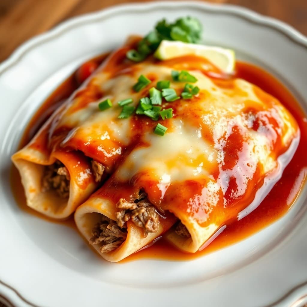 Mexican Beef Enchiladas