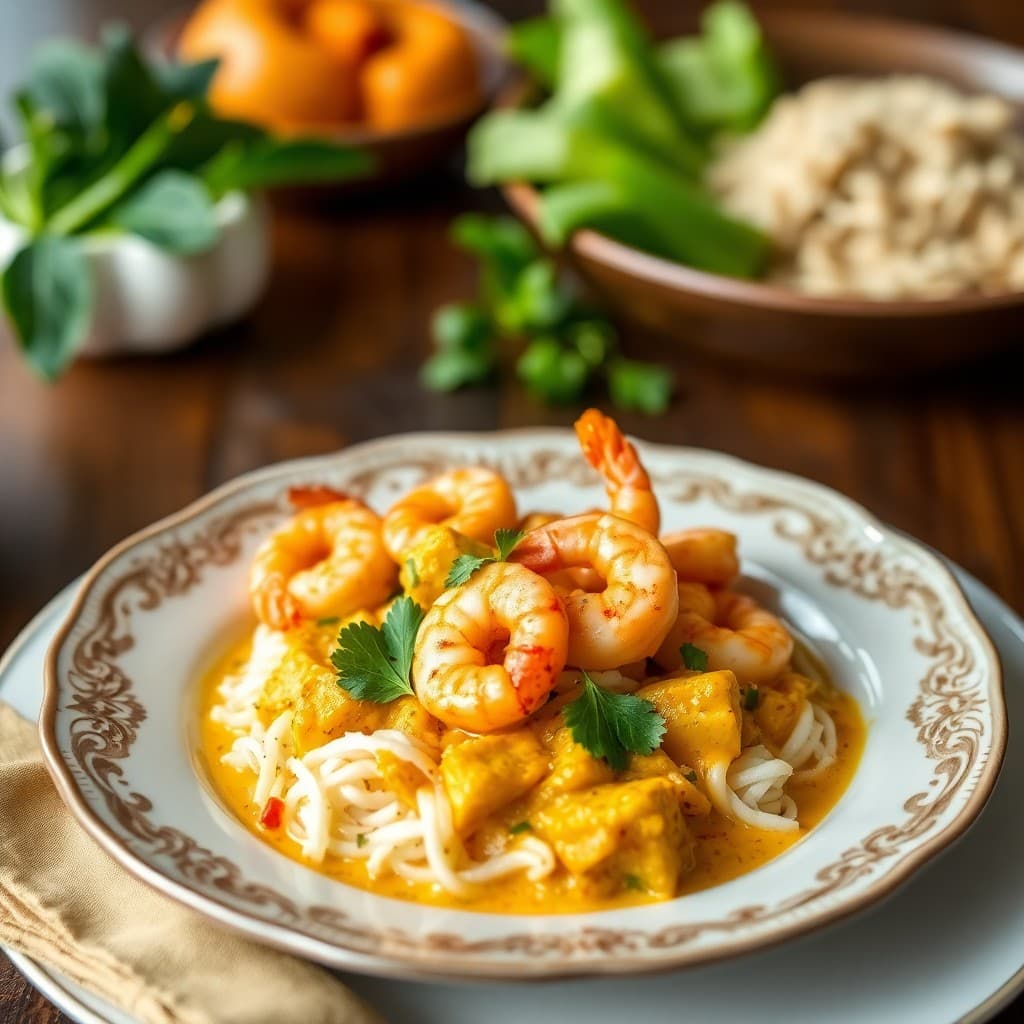Thai-Inspired Coconut Curry Shrimp