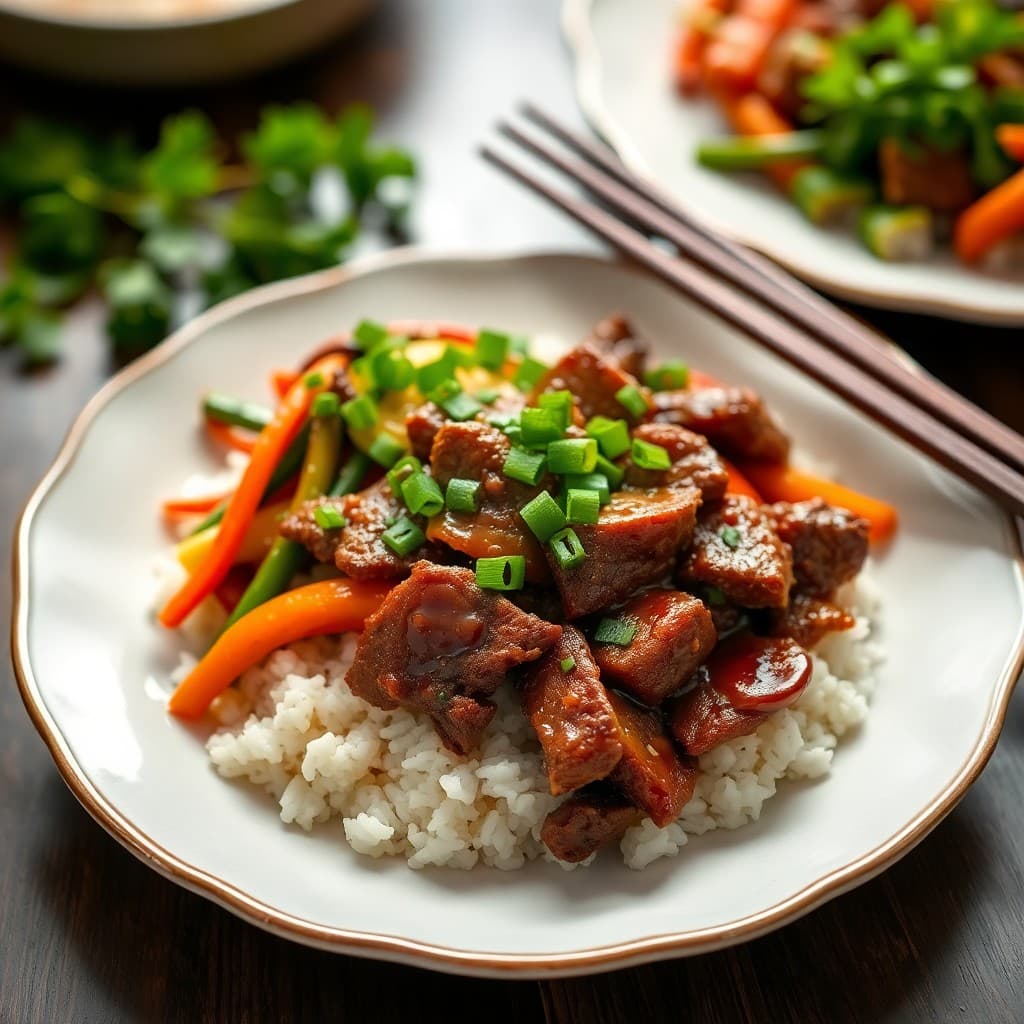 Cozy Korean Beef and Veggie Bowls