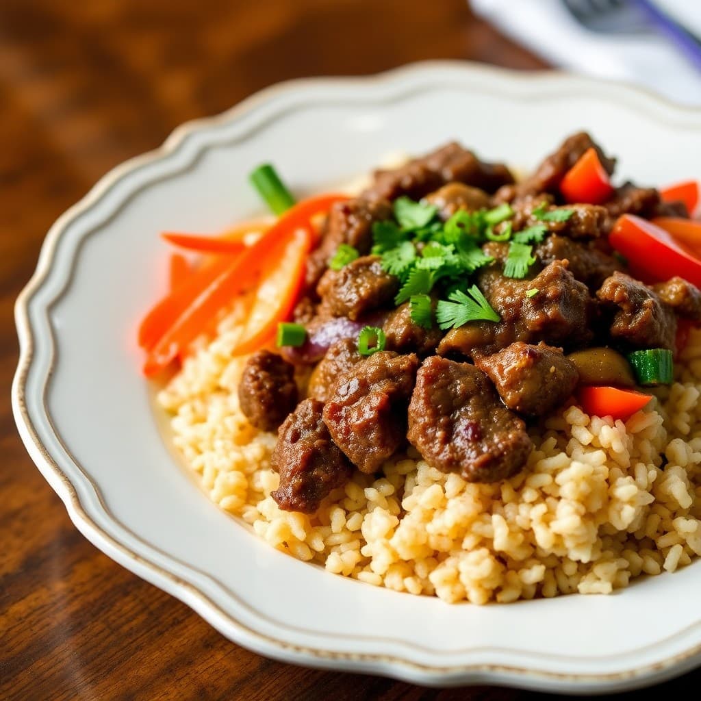 Zesty Korean Beef Bowl