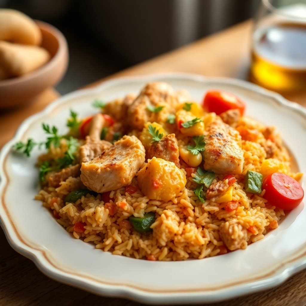 Spanish Chicken Paella