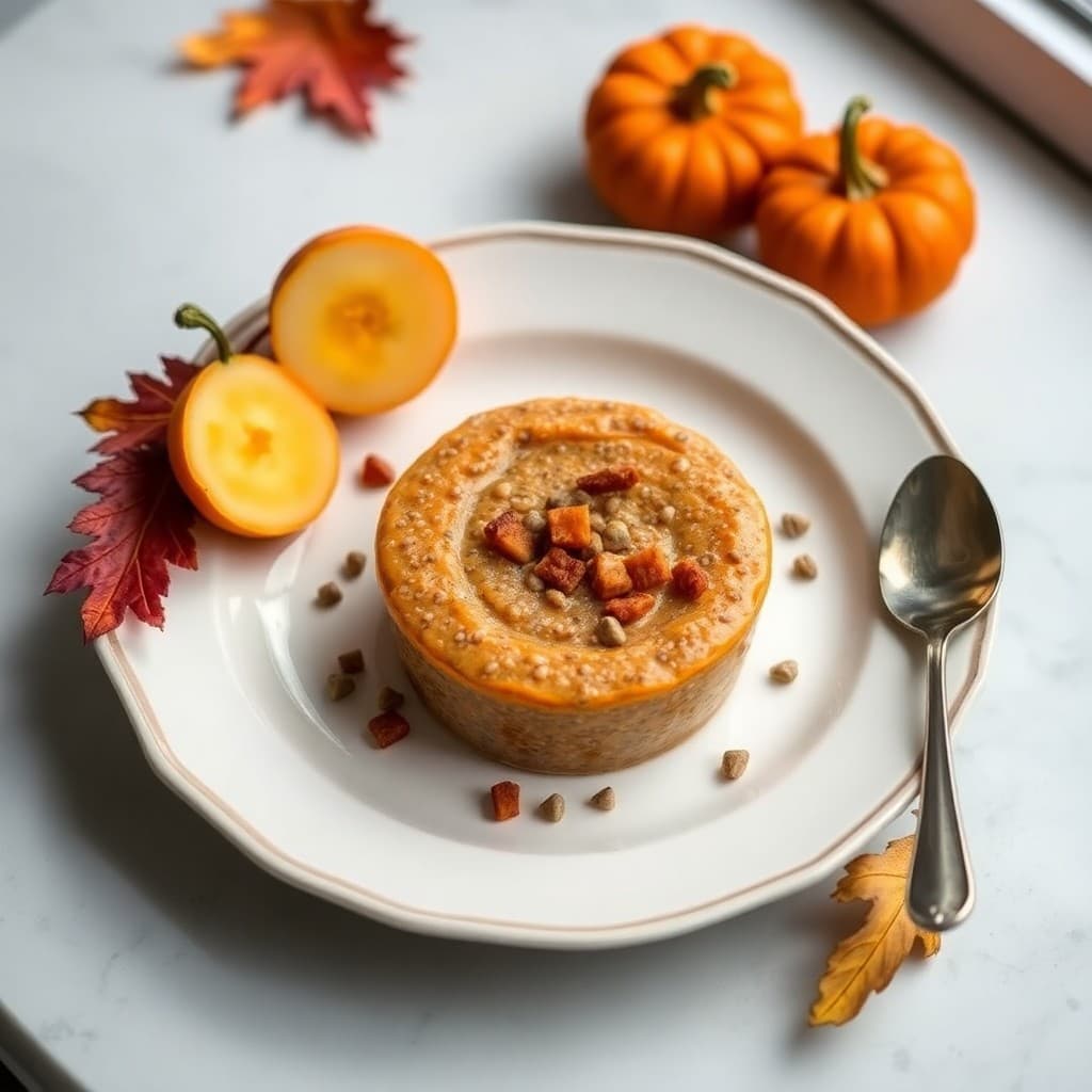 Autumn Pumpkin Spice Chia Pudding