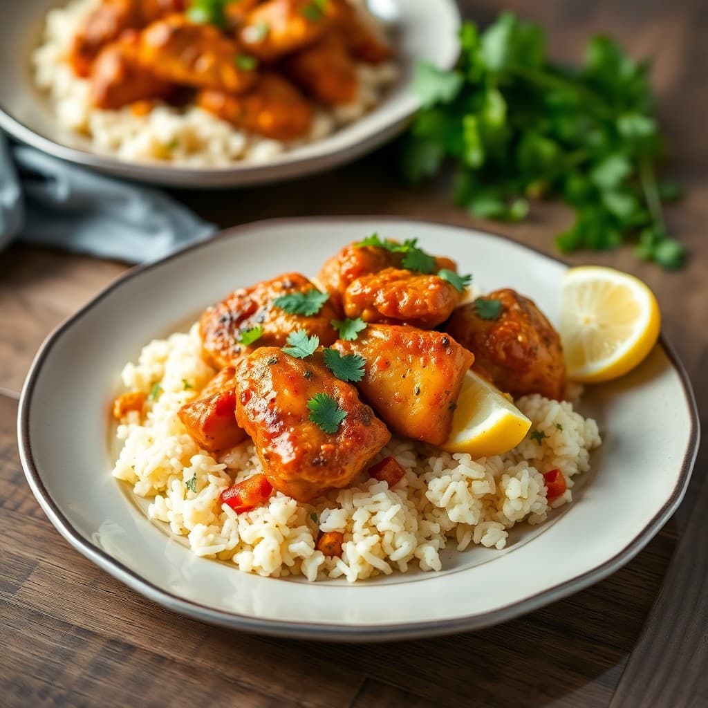 Zesty Chicken Tikka Bowls