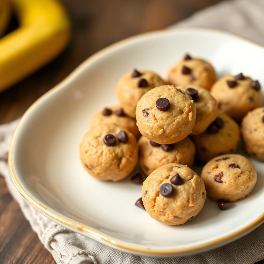 Chocolate Chip Banana Bites