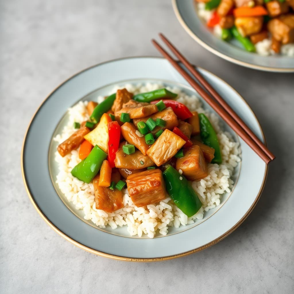 Teriyaki Pork Stir-Fry Bowls