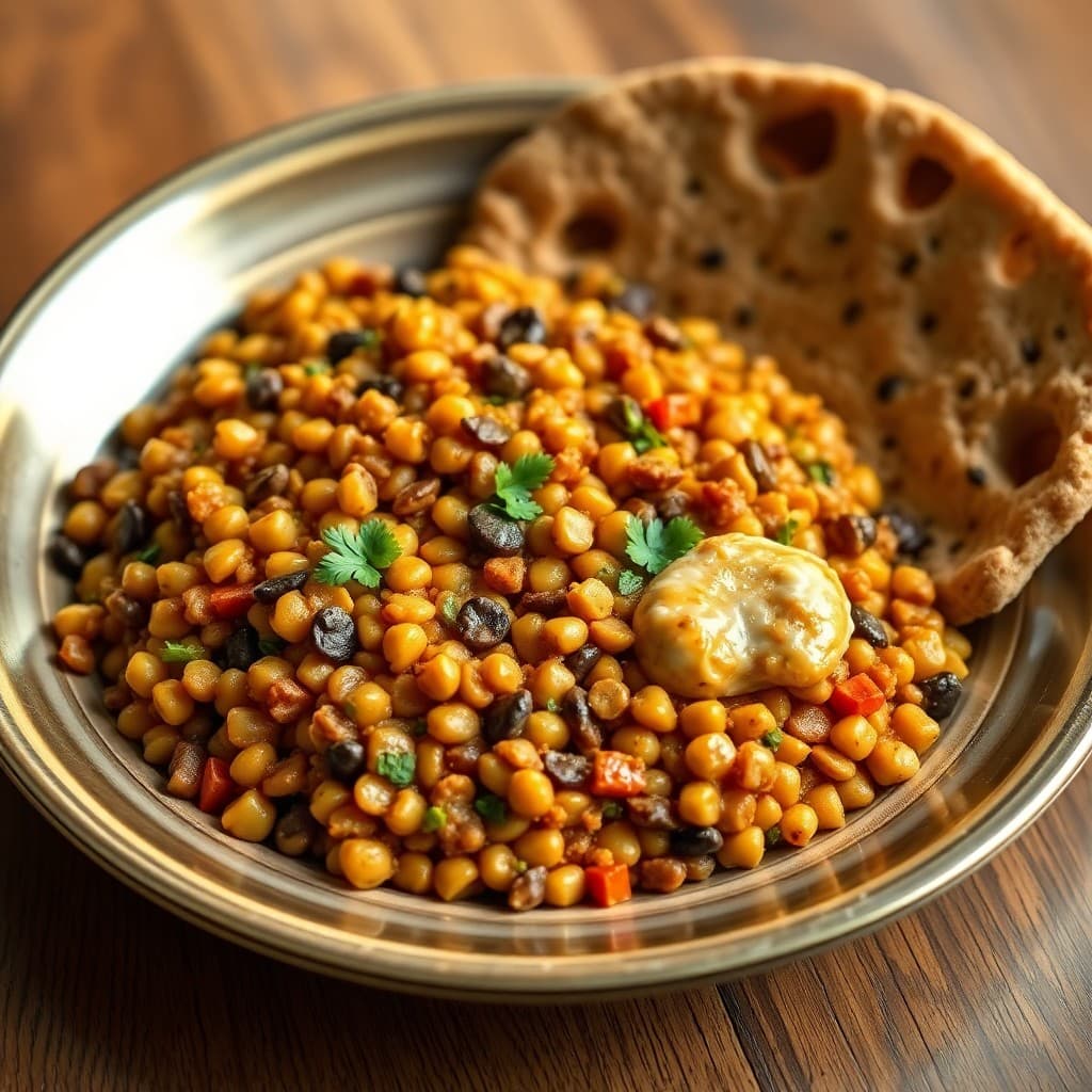Ethiopian Spiced Lentil Scramble
