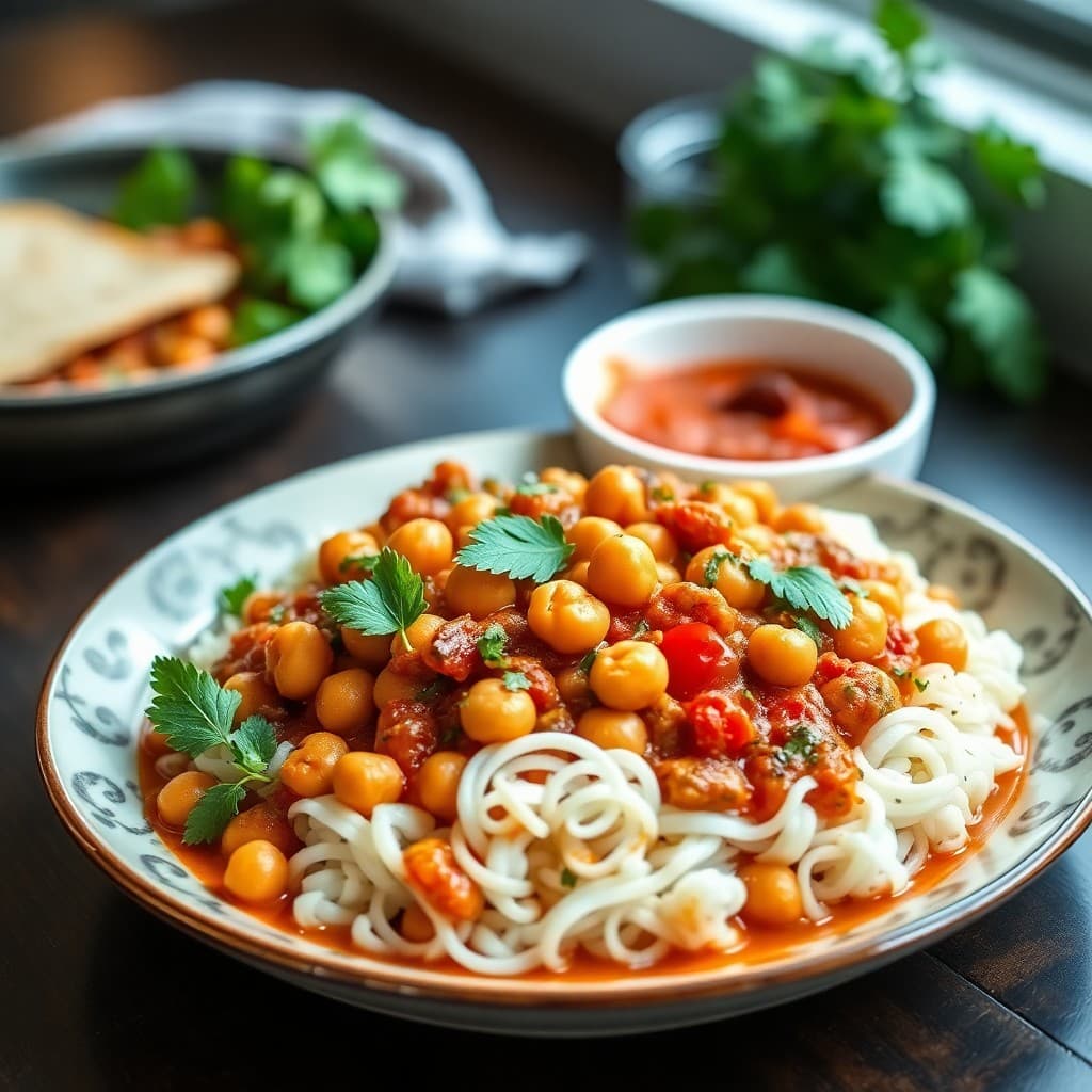 Mediterranean Chickpea and Tomato Stew