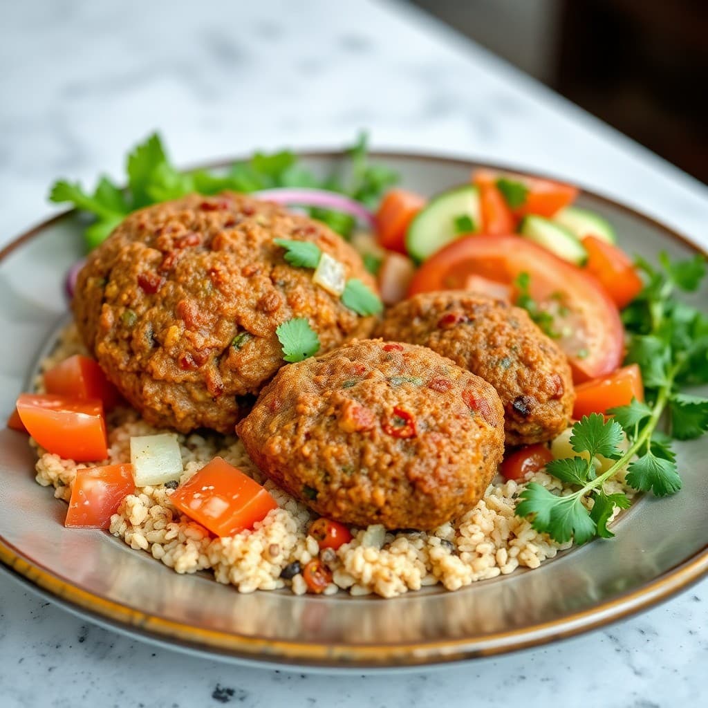 Lebanese Lamb Kibbeh