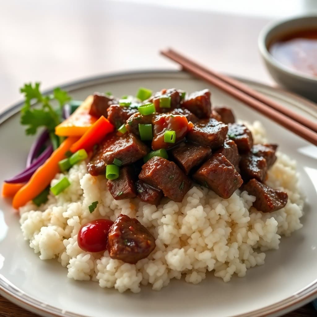 Korean-Inspired Beef Bowl