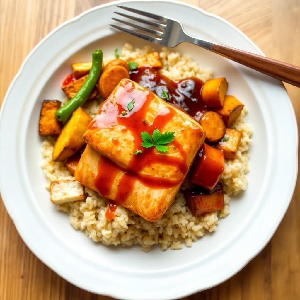 Honey-Ginger Salmon Teriyaki Bowls
