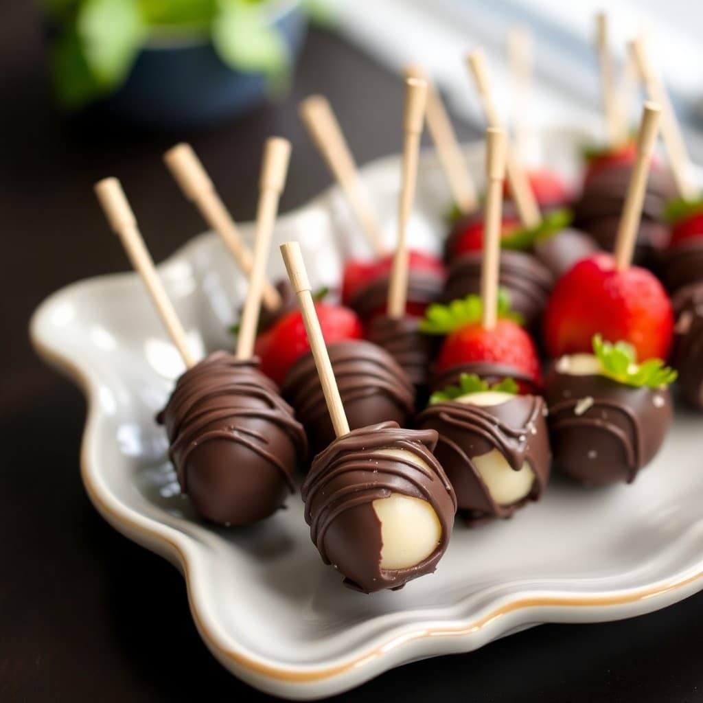 Chocolatey Fruit Bites