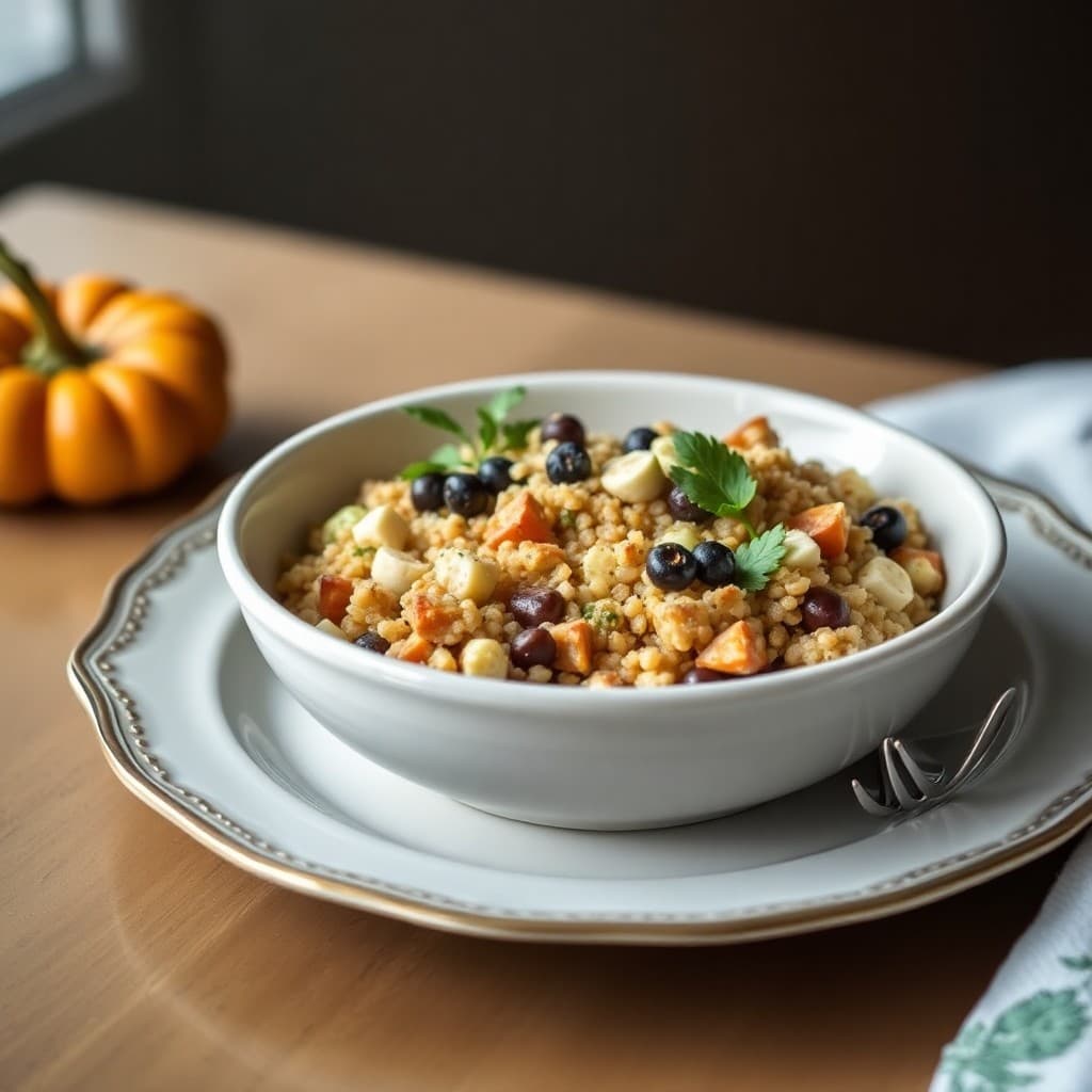 Autumn Quinoa Protein Bowl