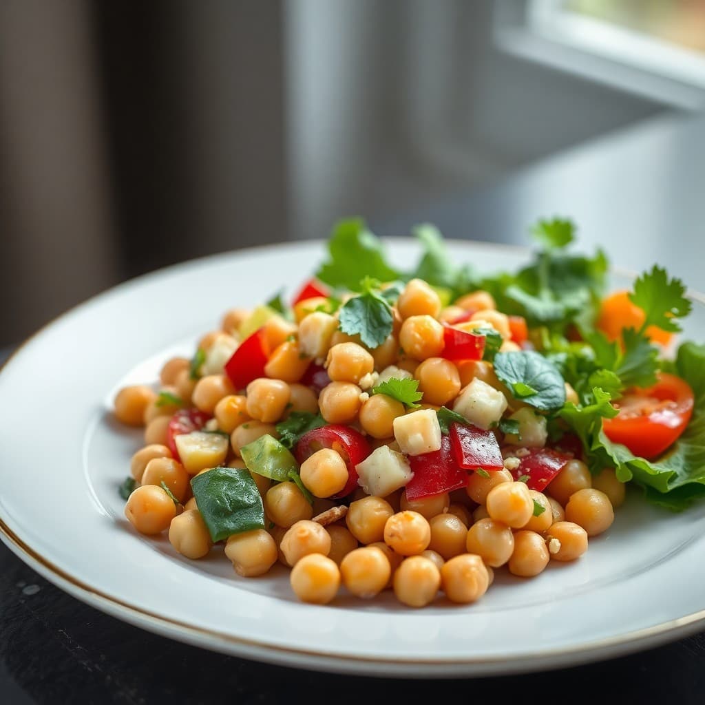 Mediterranean Chickpea Salad