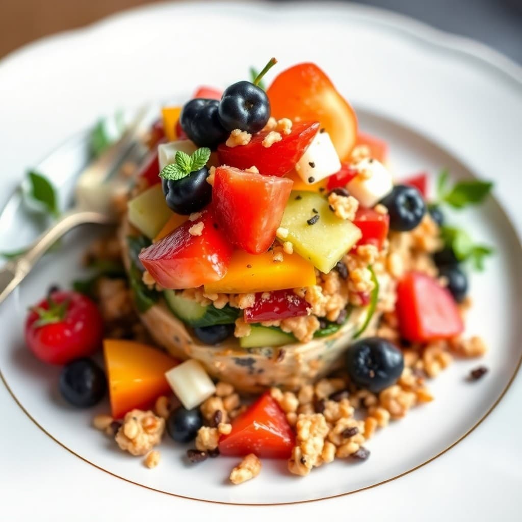 Winter Veggie and Grain Parfait