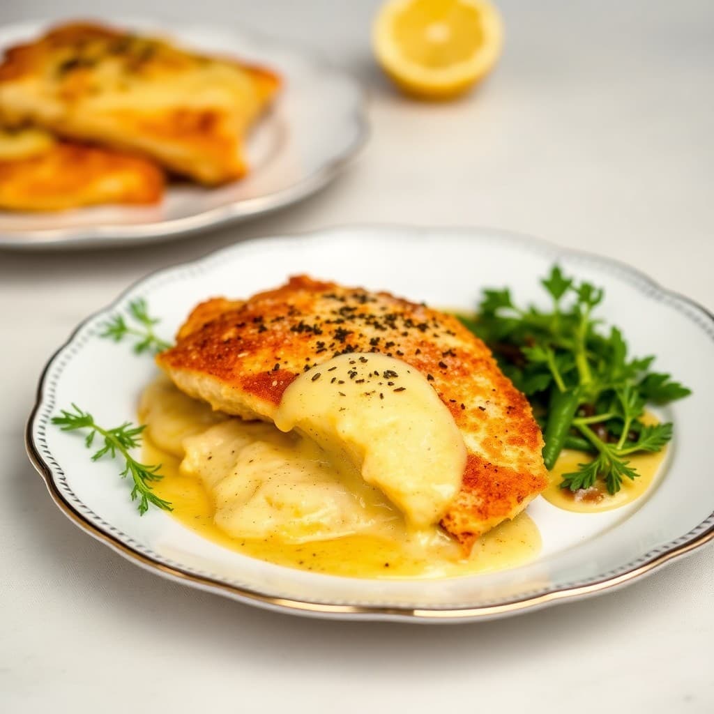 Lemon Garlic Chicken Parmigiana