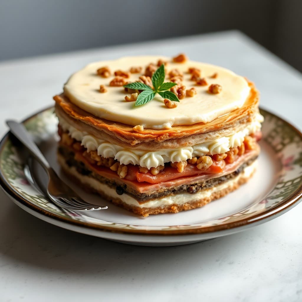 Lebanese Baklava Cheesecake