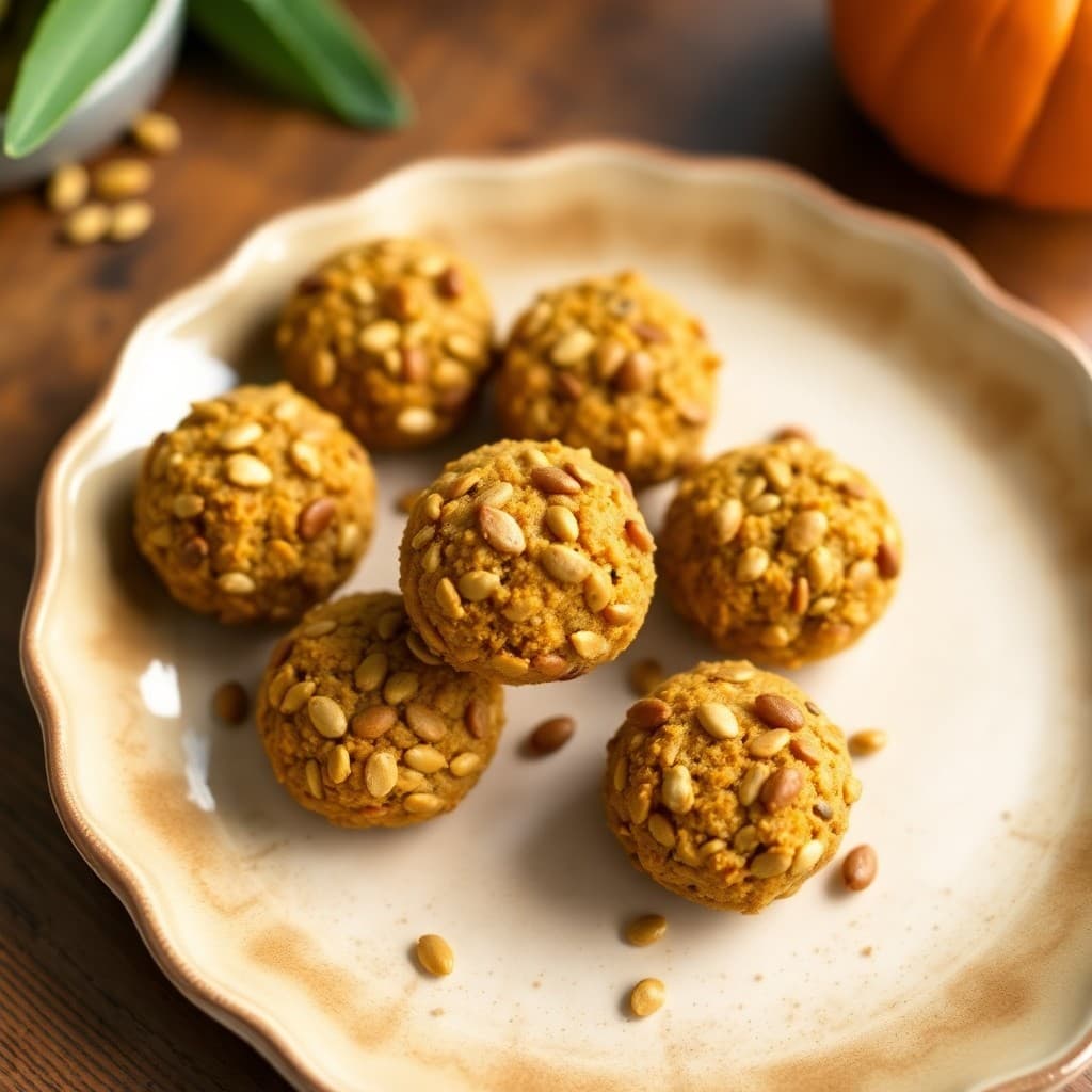 Pumpkin Seed Keto Snack Bites