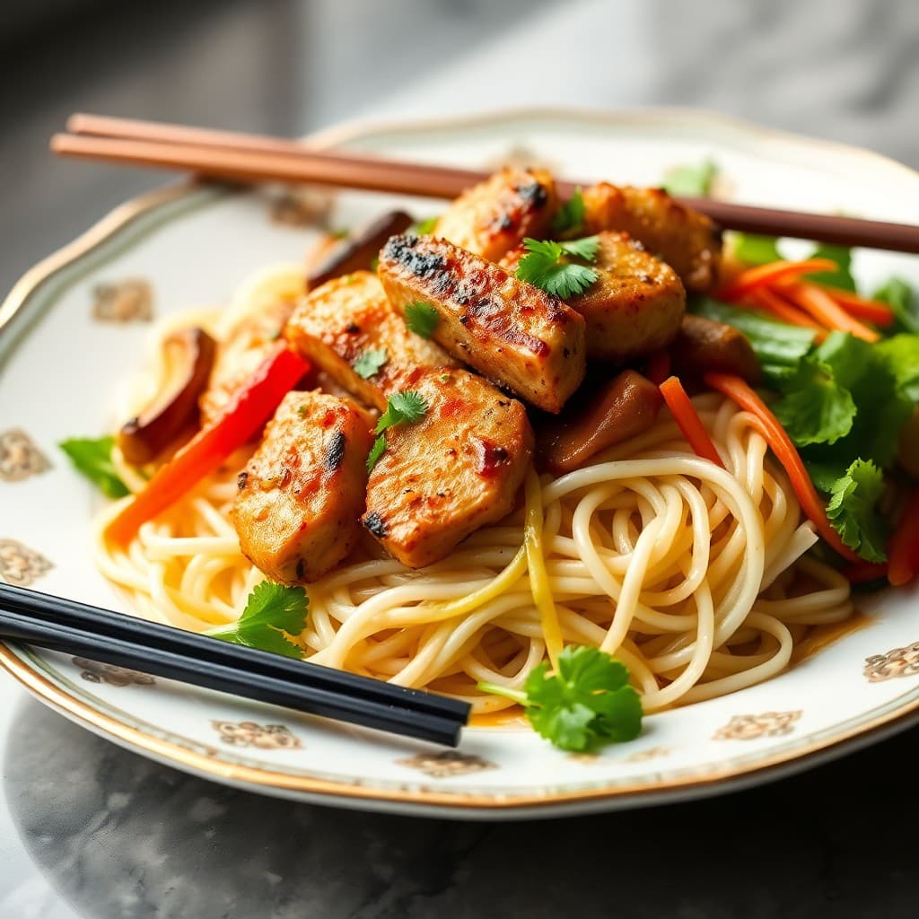 Vibrant Vietnamese Vermicelli Bowls
