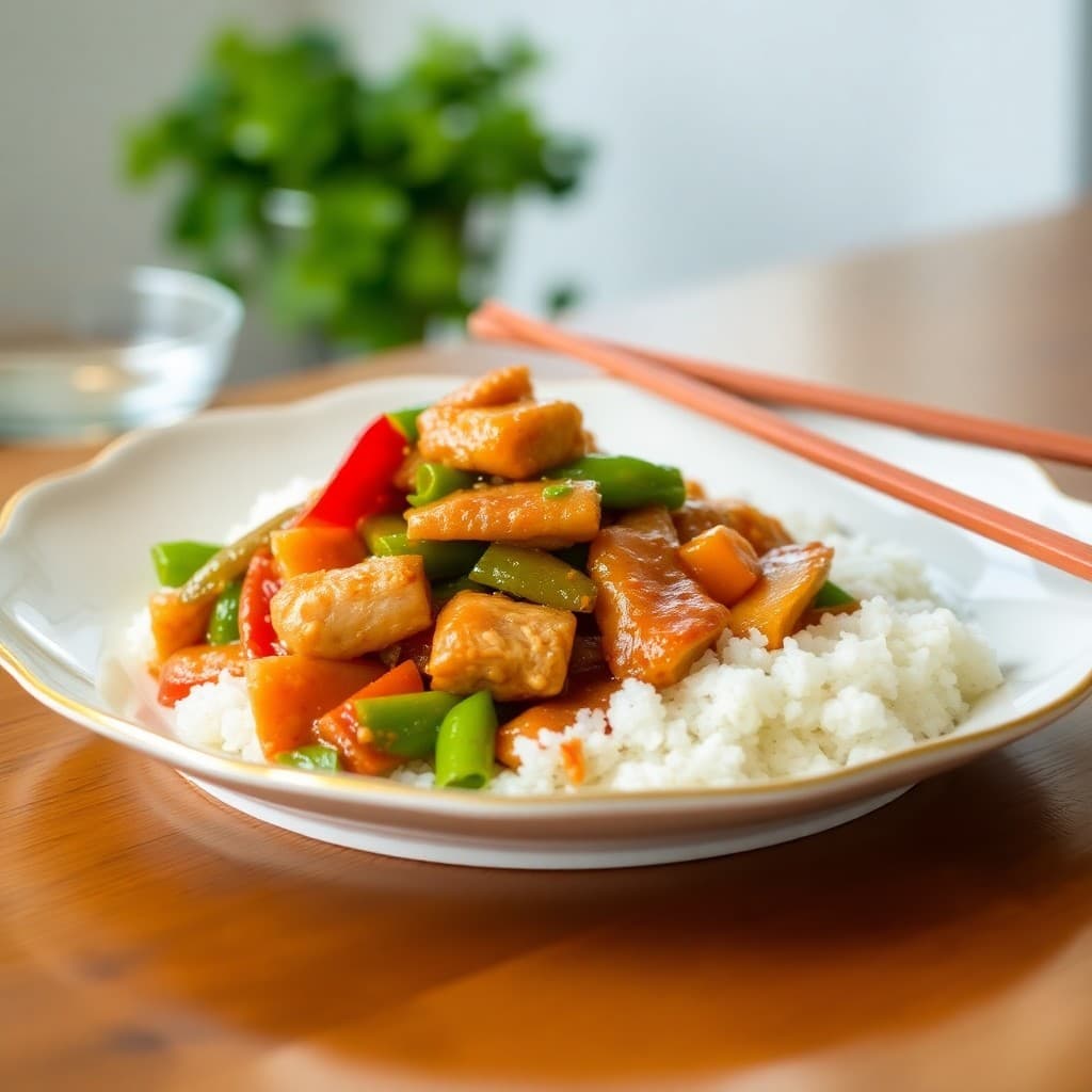 Sweet & Sour Pork Stir-Fry