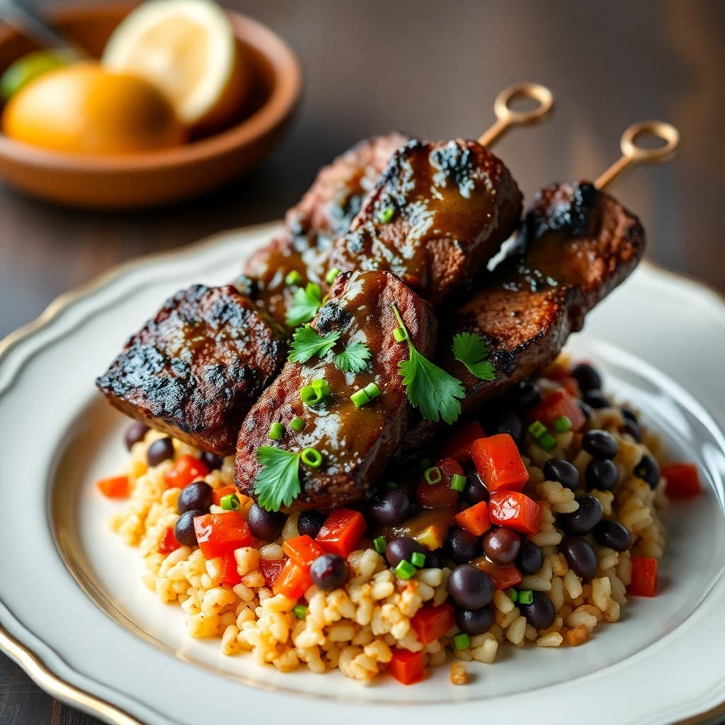Brazilian Picanha Steak Skewers