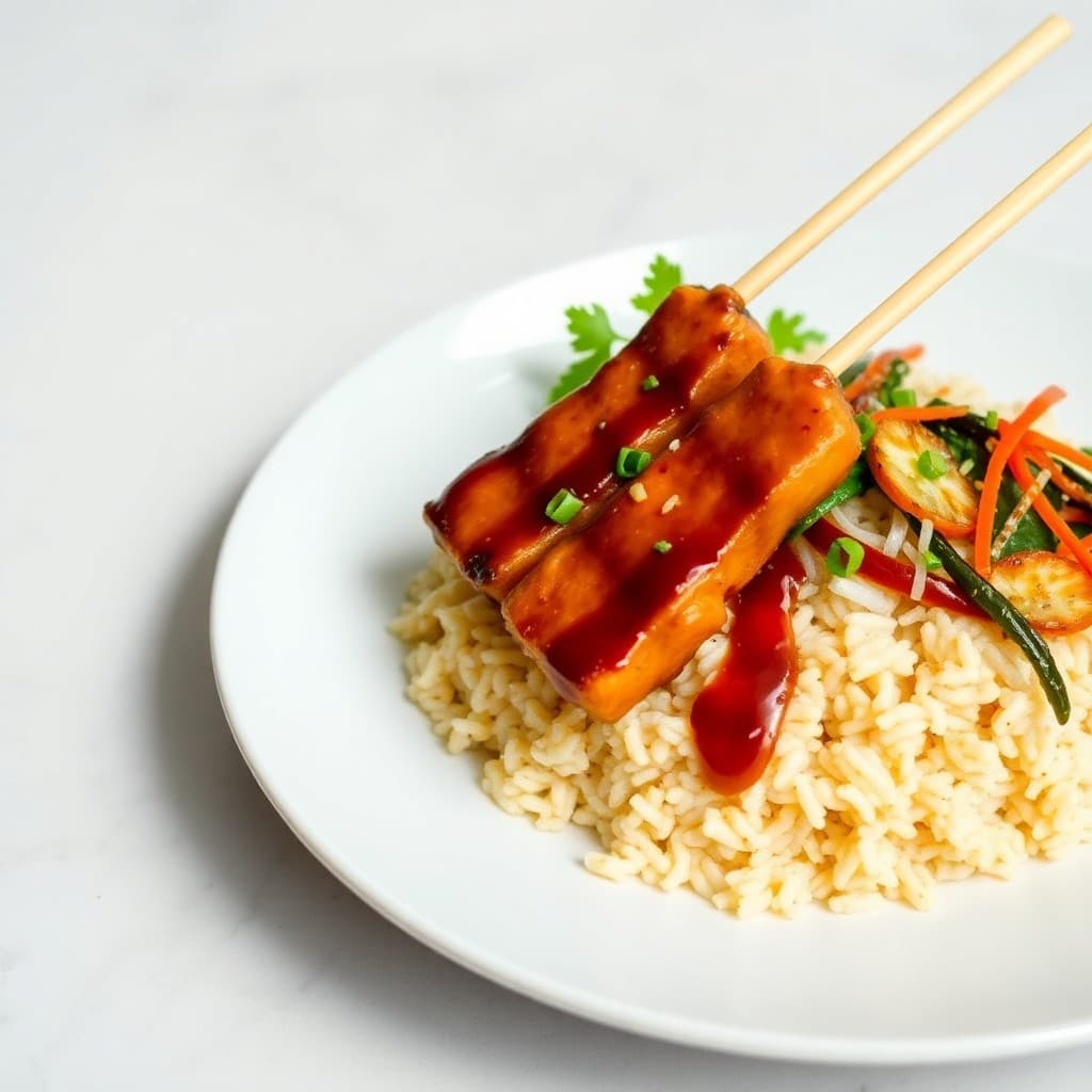 Japanese Yakitori Chicken & Crispy Rice Bowl Bar