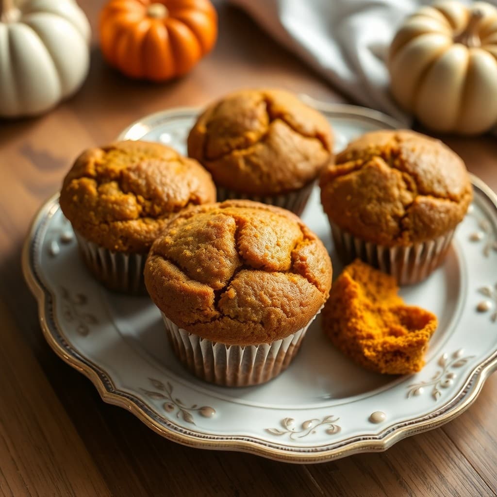 Keto Pumpkin Spice Muffins